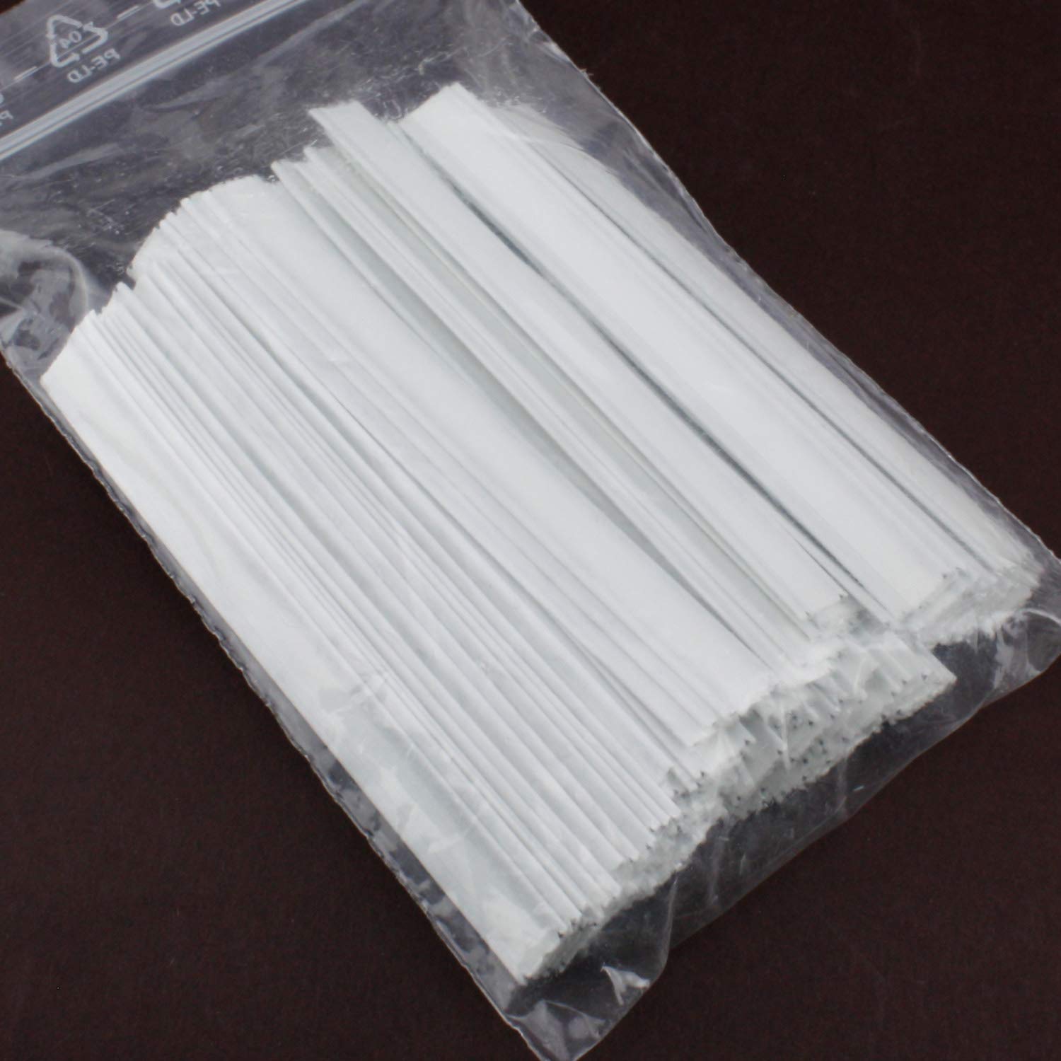 PZJFH Lot De 100 Enveloppes En Papier Kraft Avec Fermeture à Cœur Et