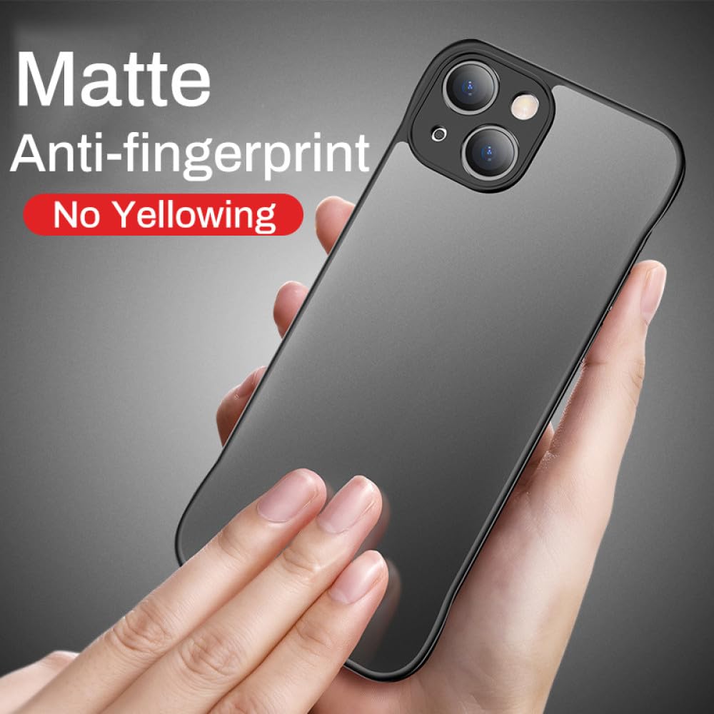 Amazon.co.jp: フレームレス超スリムケース iPhone 14 13 11 12 Pro