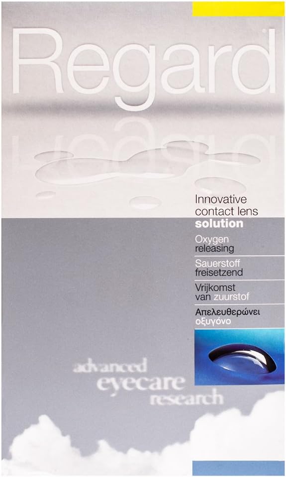 Regard Contact Lens Solution 2x355ml (3 Months Pack) with Free 60ml Travel Kit