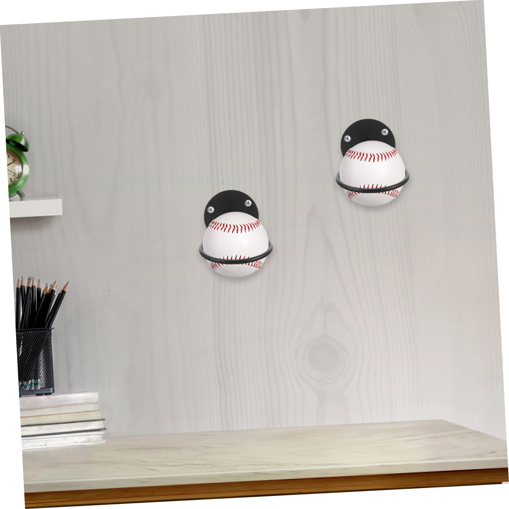 ifundom per Palline Baseball Rack Multifunzionale per Esposizione Design Facile Installare Set