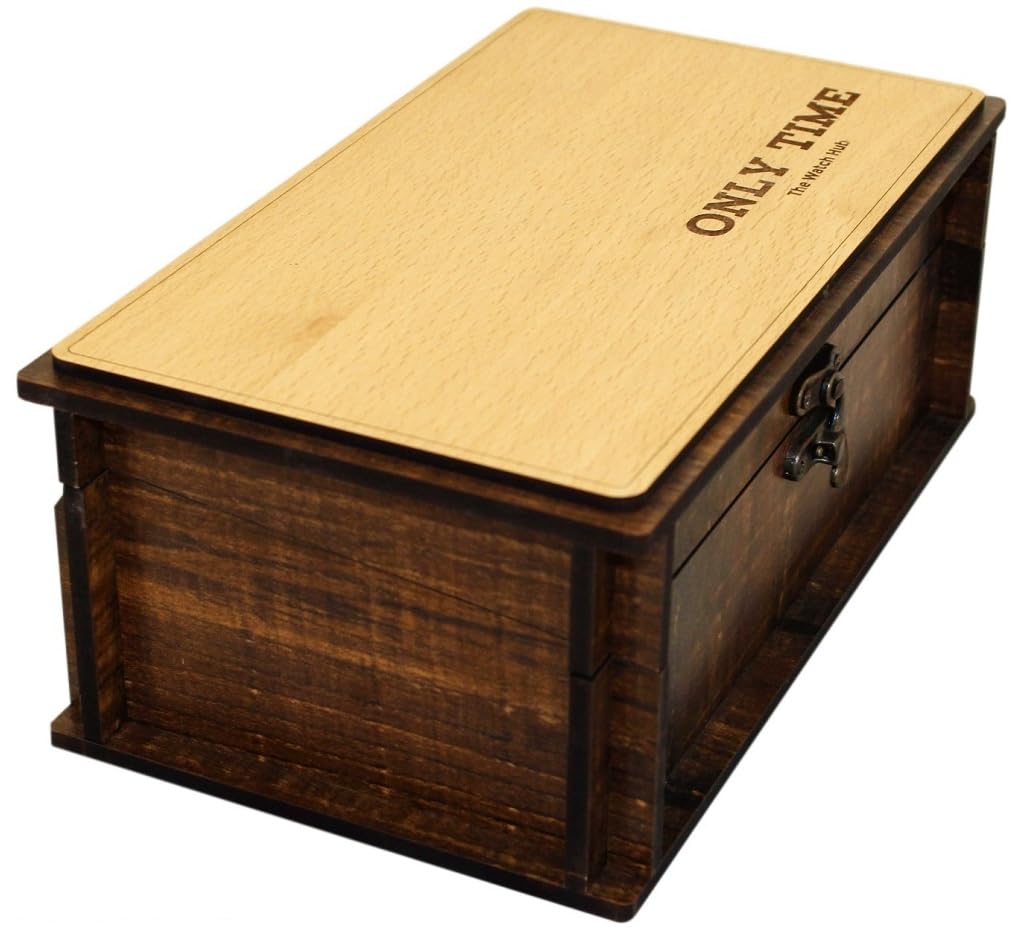 Prithaa Wooden Watch Box: Elegant Storage Solution for Your Timepieces (N-Watch Box 1317) (B0D5RCGT8F) Amazon Price History, Amazon Price Tracker