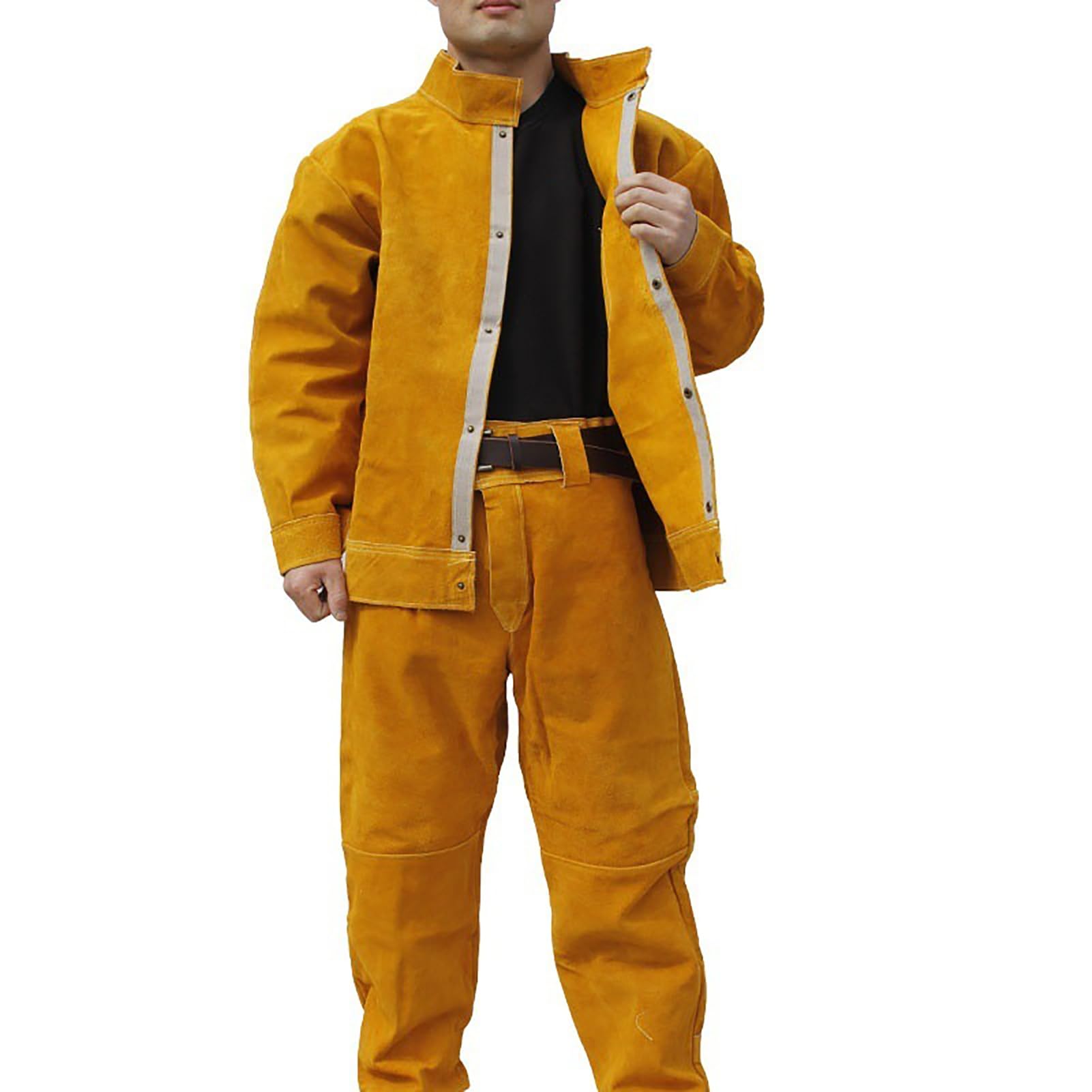 Schweißerjacke aus Rindsleder