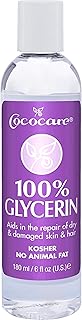 Cococare 100% Glycerin - Pack of 2 - Glycerin for Beauty Care - 6 fl oz