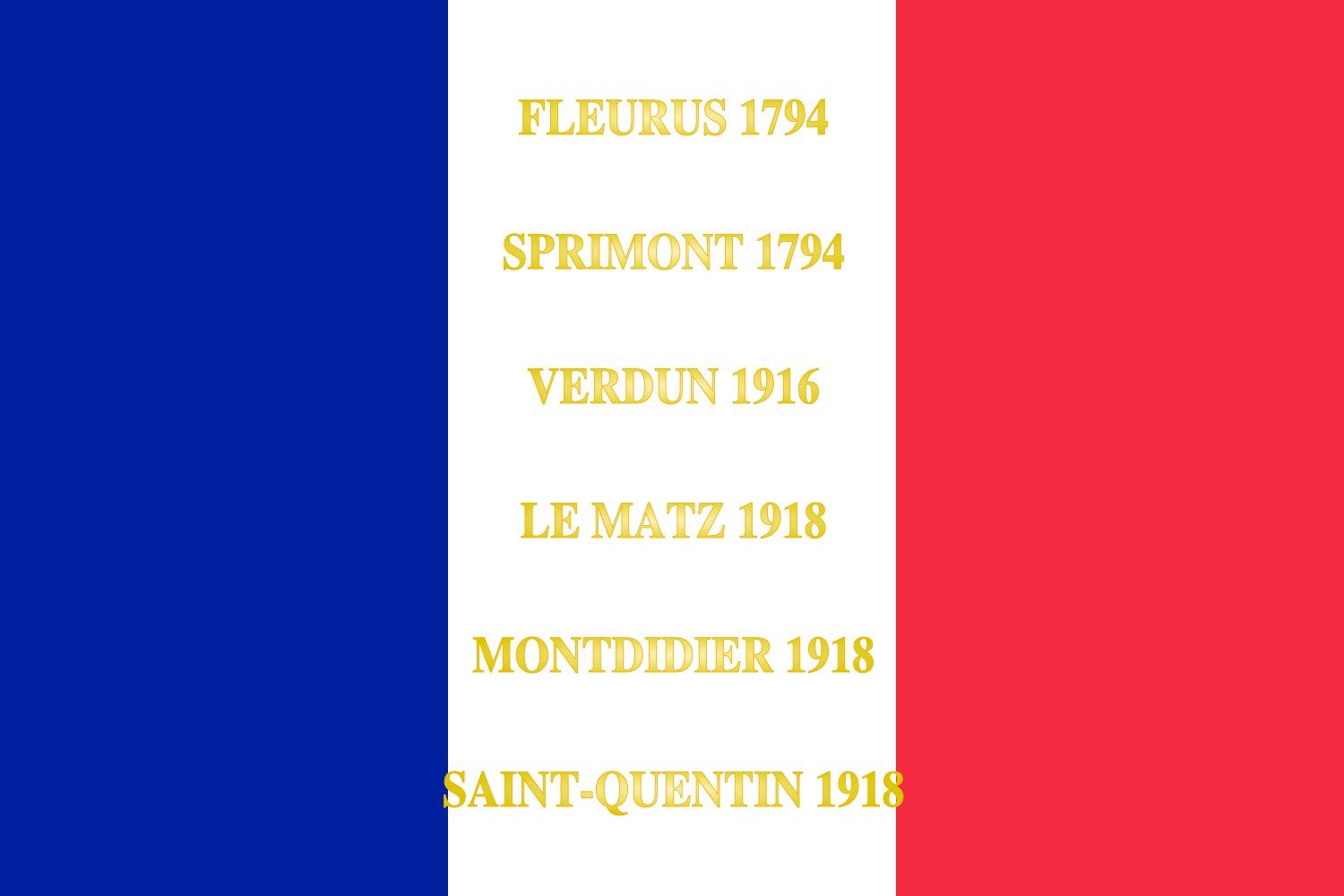 Drapeau Large 173e régiment d infanterie de ligne | drapeau