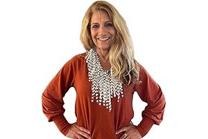 Womens Summer Scarf Lightweight - White 66in