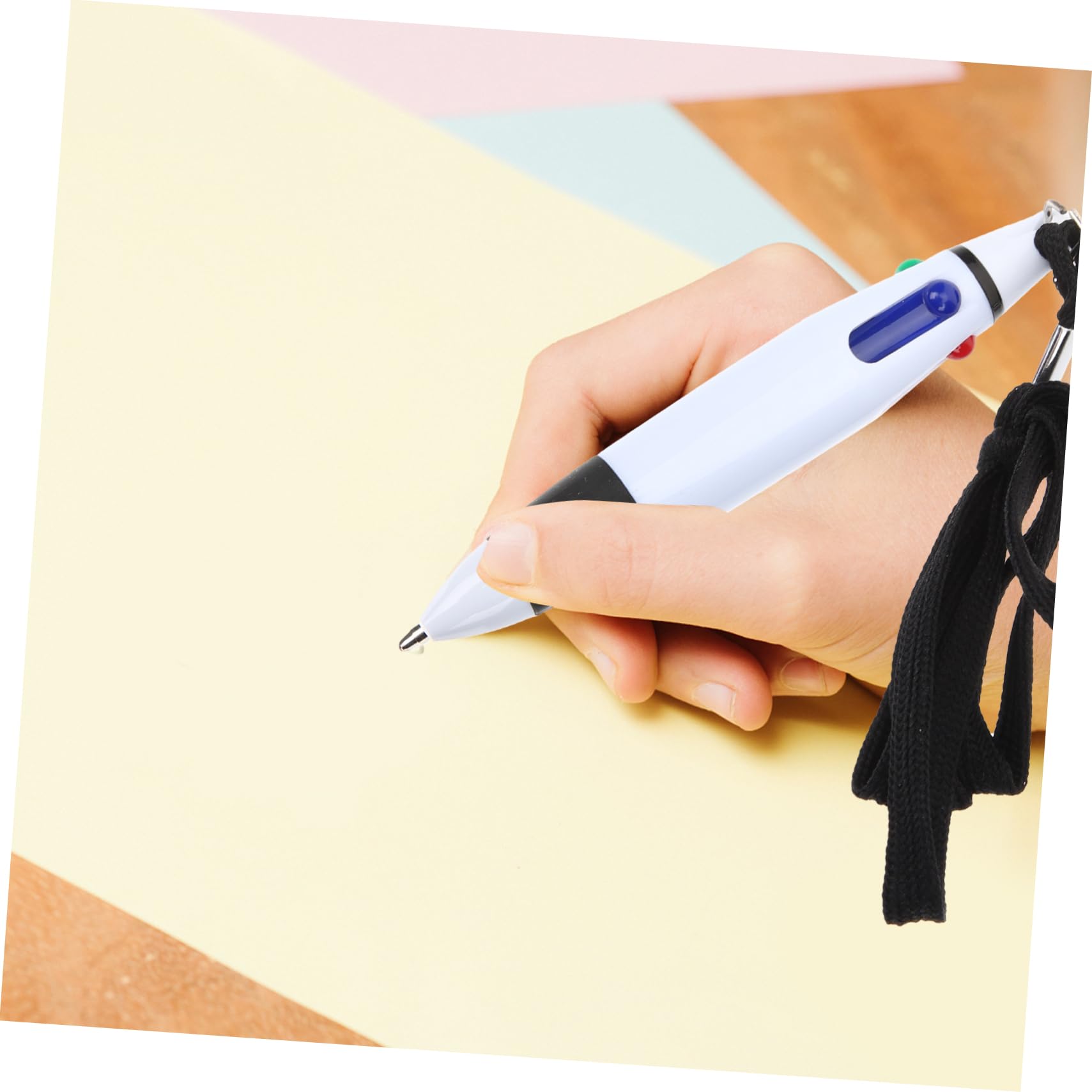 Lurrose Lot De 4 Stylos Rétractables Pour Enseignants Étudiants Et Médecins (10 Pièces X 4)