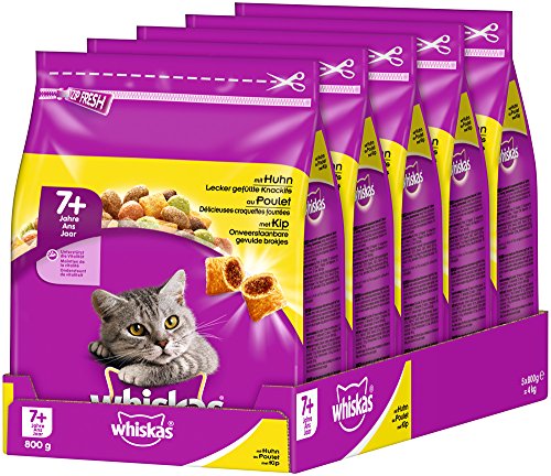 whiskas Chat Adult Croquettes Nourriture pour Chat