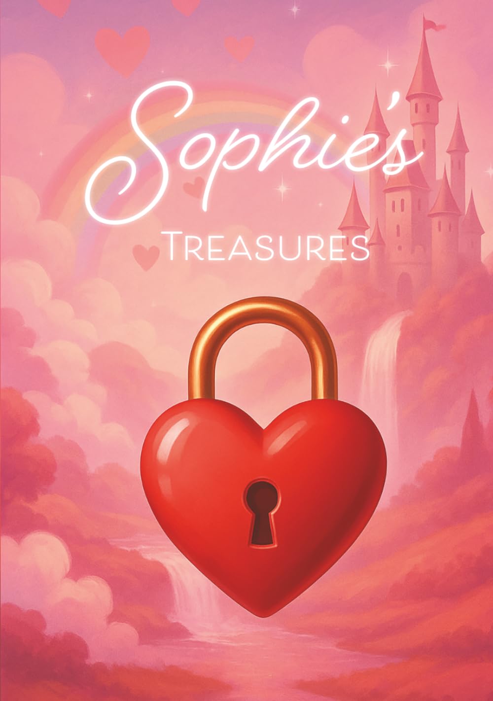 Sophie’s Treasures Journal: A Personalized Notebook for Sophie, with Cursive Writing Practice and Space for Imagination