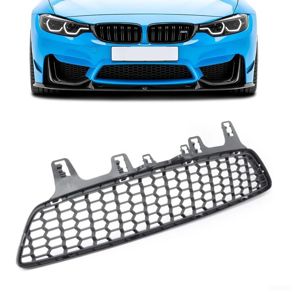 Paraurti anteriore Inferiore Griglia Centrale Mesh Guard Set per BMW per m3 F80 F82 F83 15-20 - Ricambi Auto Resistenti 51118054294