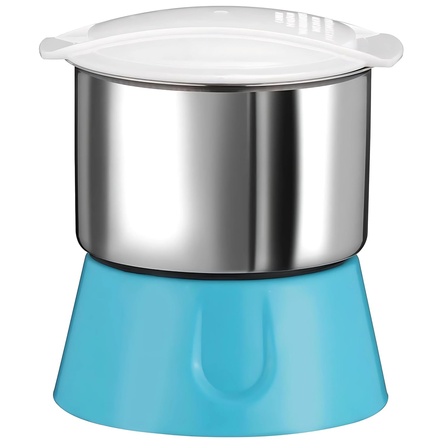HL 7575 / HL 7576 Compatible Chutney Jar - 350 ML Stainless Steel - Blue Socket - For 7575/7576 mixer-image-42