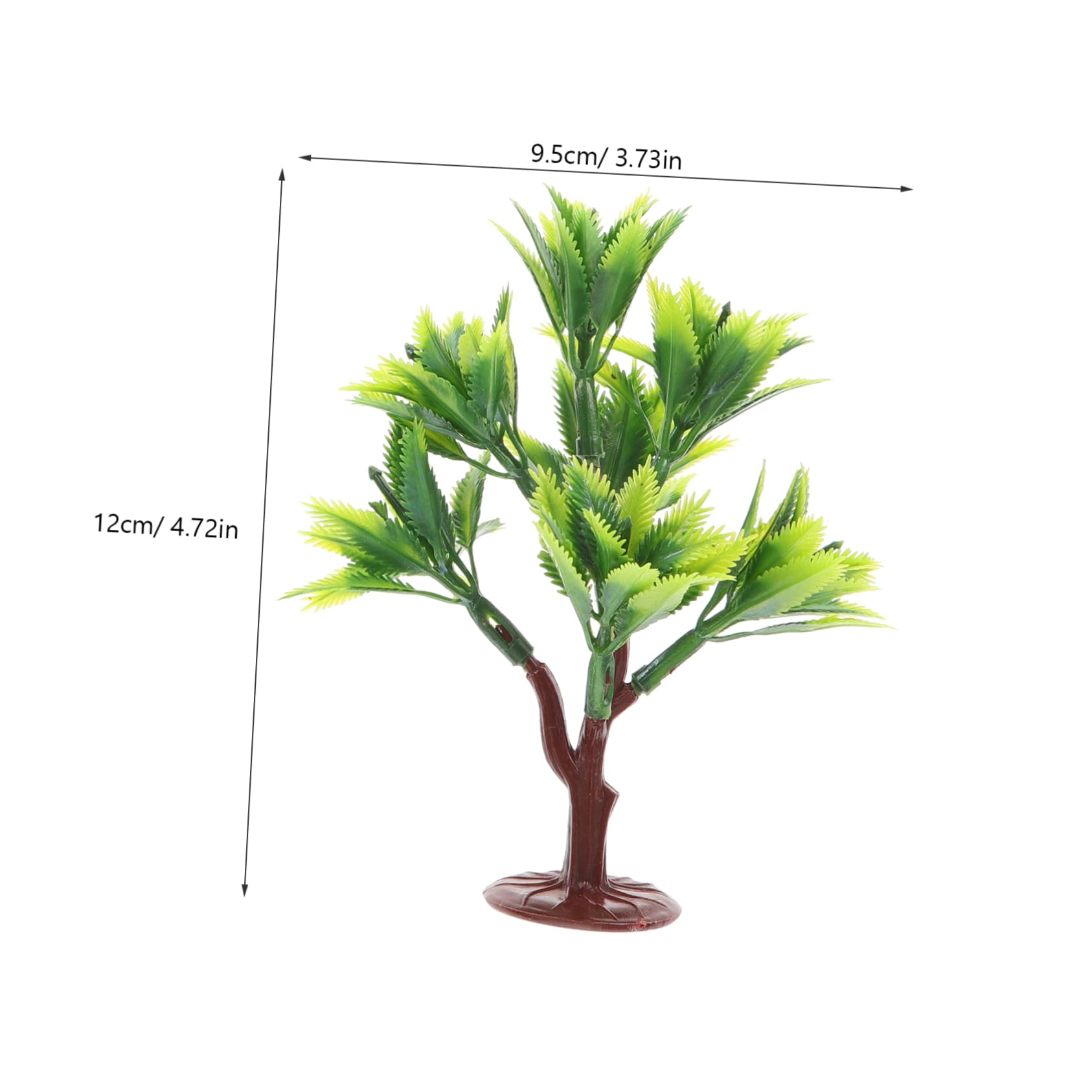 SEWACC 30piezas Árboles Artificiales para Decoración De Adornos De Simulación para Maquetas y De para y