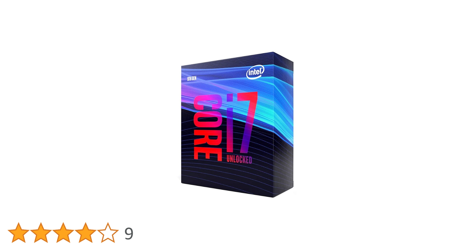 Intel Core i7-9700K Processor (9th Gen Intel® Core™ i7, 3.6