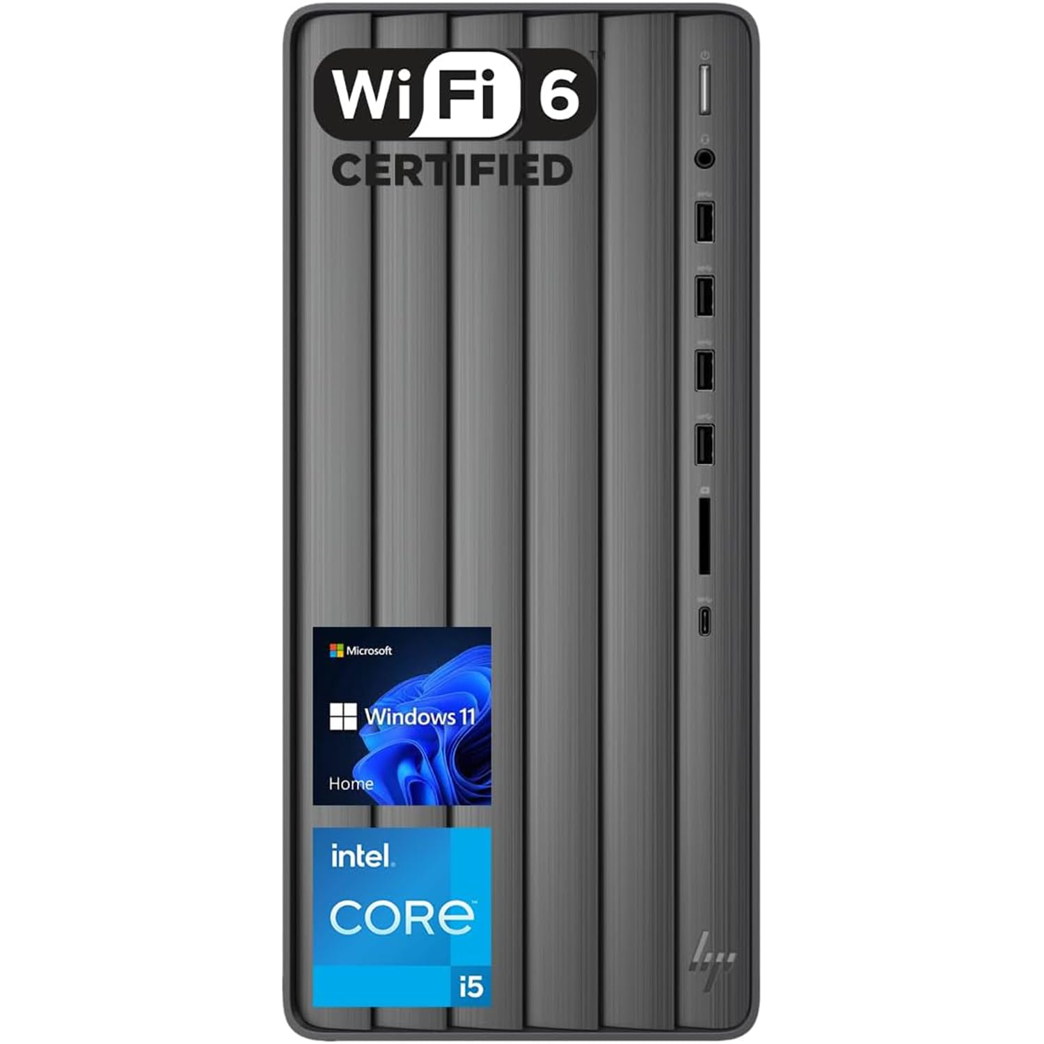 HP Envy i5 Tower Desktop, Intel i5-13400 Processor(Beat Intel i7-1255U), 32GB RAM, 1TB SSD, Wi-Fi 6, HDMI, RJ-45, SD Card Reader, Windows 11 Home, Wired Keyboard & Mouse