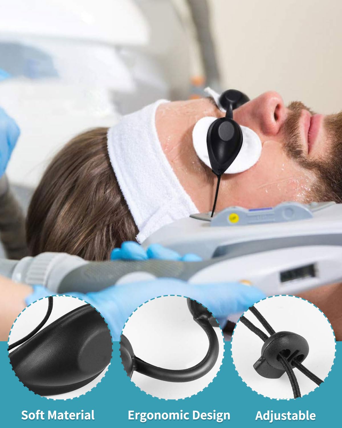 Icône De Lunettes De Solarium Icône Vectorielle De L'écran De Solarium Pour La Conception De