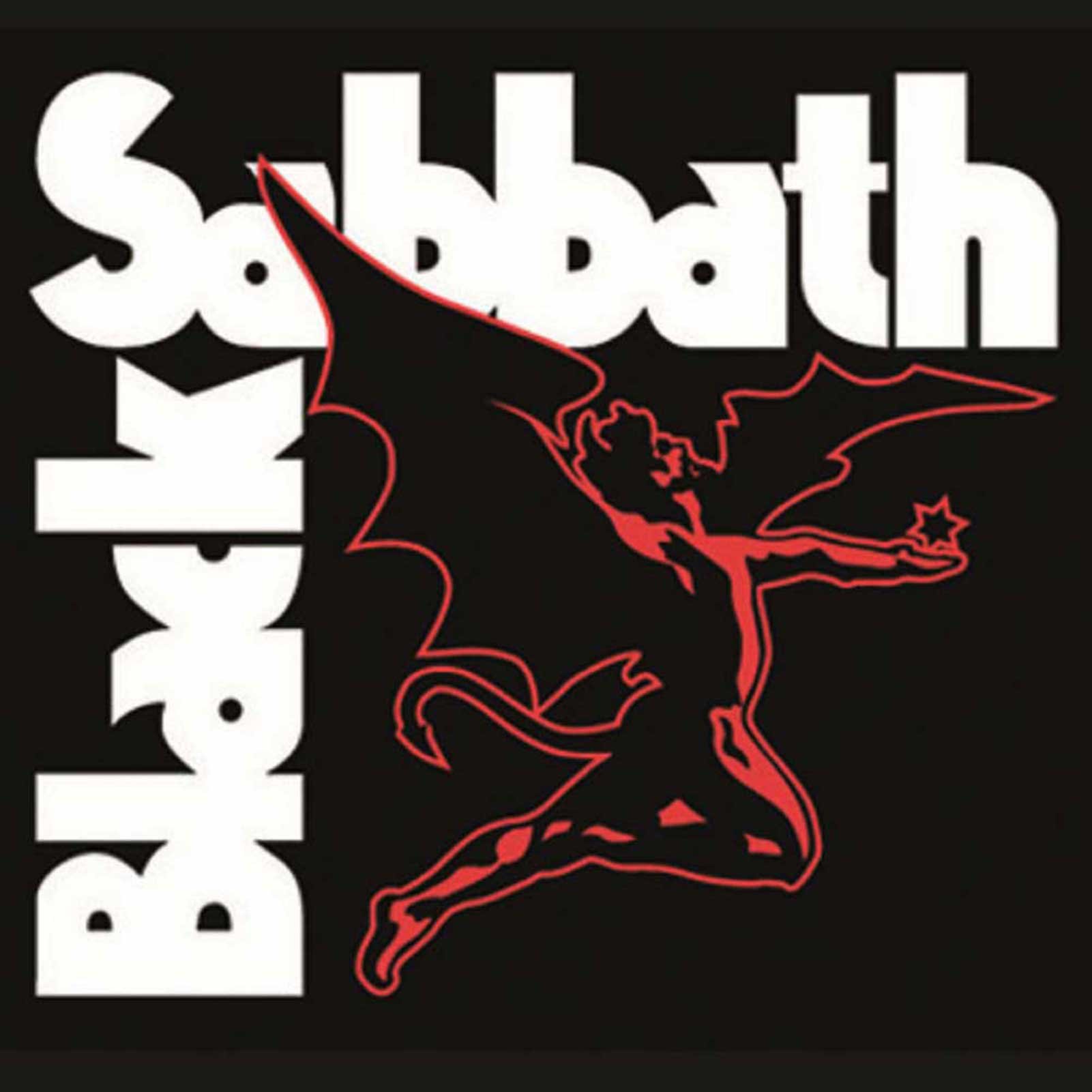 Black Sabbath Coaster Demon Band Logo Official Single 9.5cm x 9.5cm Drink One Size