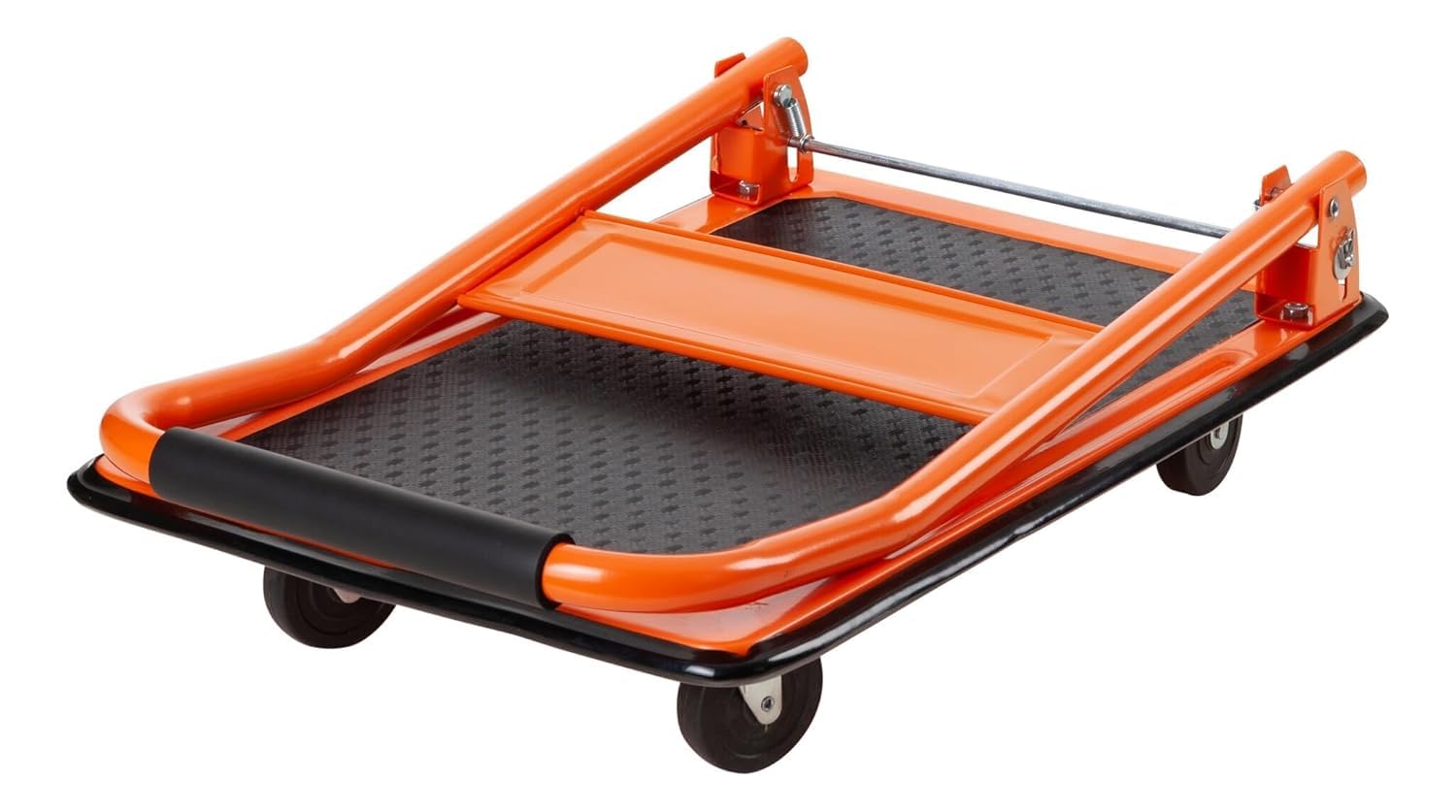 BLACK+DECKER BXWT-H303 Chariot à roulettes - Diable Pliant Max. 80KG - Chariot Plateforme 60 x 40 x 80,5 cm - Diable Demenagement avec Poignée - Facile à Ranger - Acier