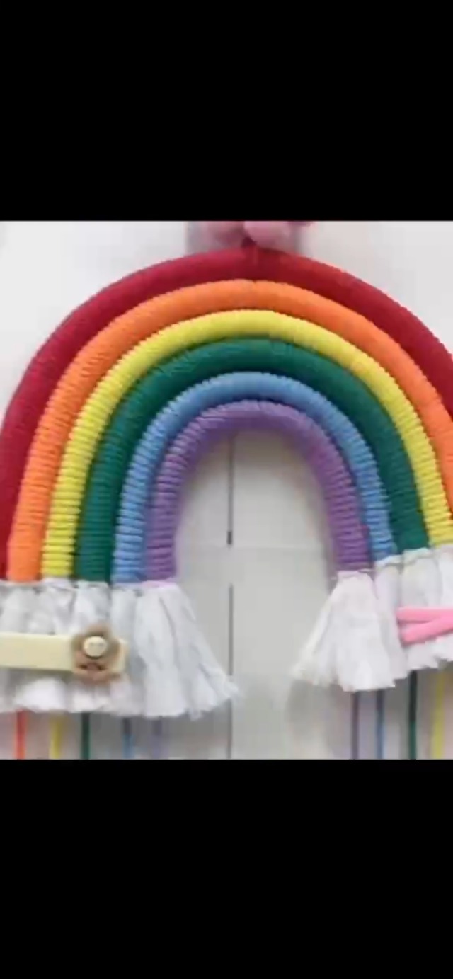 UlisemMain Arazzo da parete in cotone intrecciato, arazzo in macramè