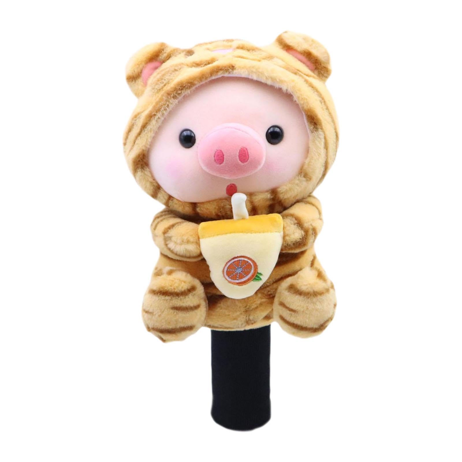Amagogo Golf Wood Driver Heascover Club Head Cover Protection Protection de en Peluche pour Hommes Femmes Animal Shaped