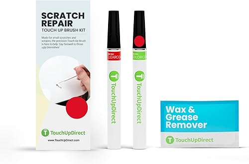 TouchUpDirect PQ Race Red - Brocha de retoque compatible con Ford Exact Match - Kit esencial