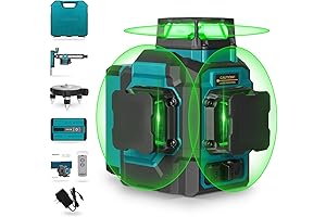 3x360° Self Leveling Green Laser Level