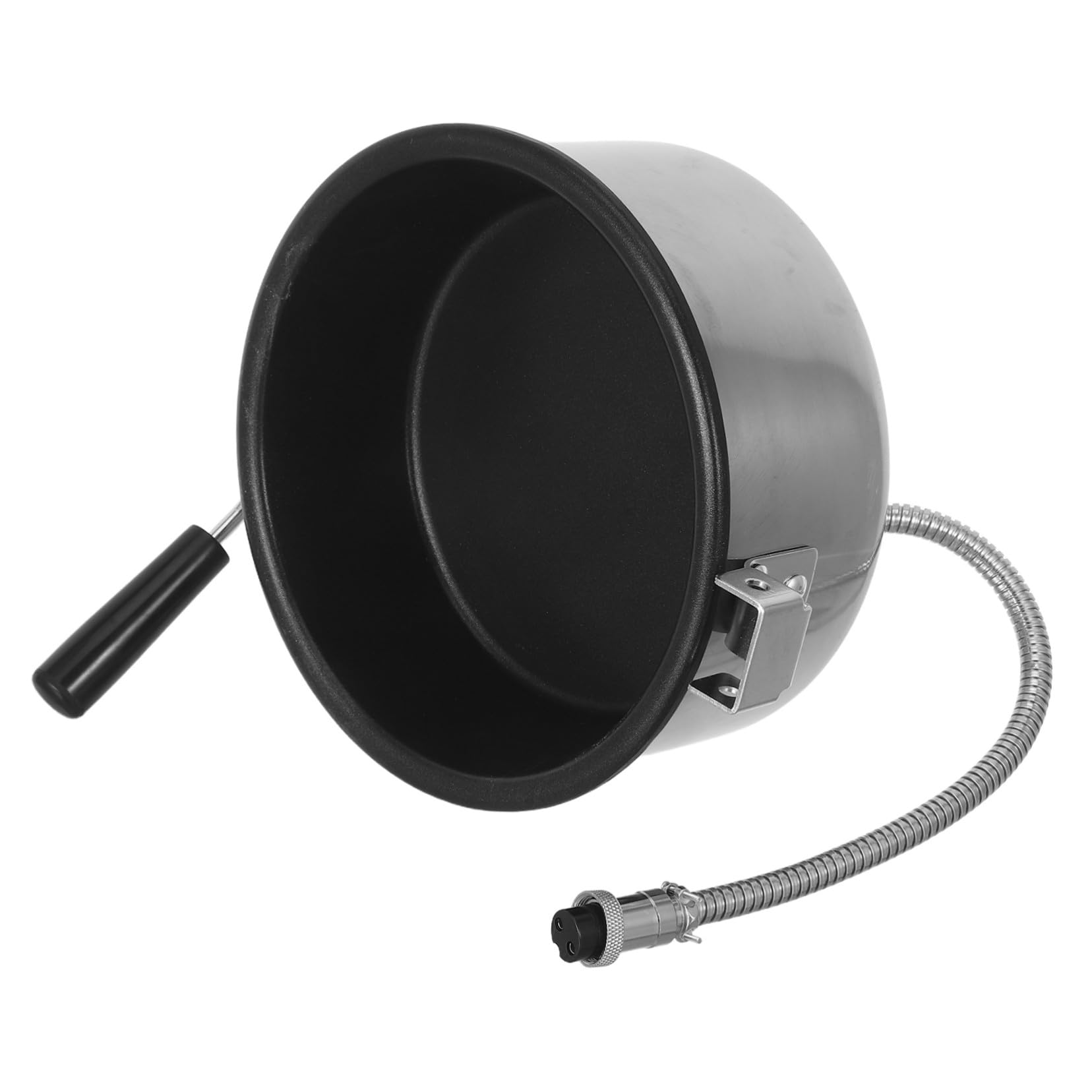 TOYANDONA Olla Antiadherente para Hacer Palomitas 8 Onzas de Metal, Accesorio Comercial para Máquina de Palomitas, Resistente al Calor, Repuesto para Palomitero en Fiestas y Uso Doméstico