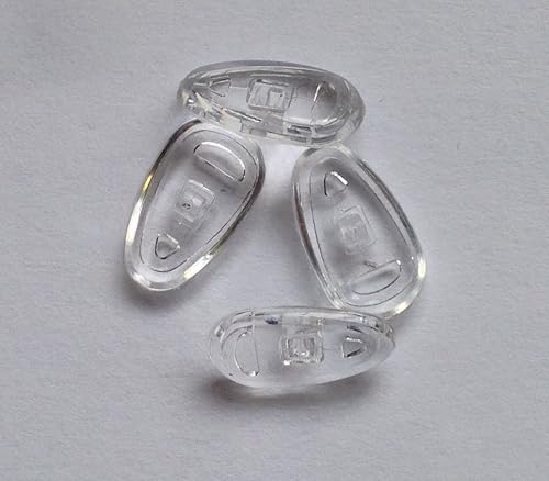SPORTS WORLD VISION Almohadillas para la nariz para gafas, almohadillas de nariz de silicona suave en forma de A de alta calidad para gafas |