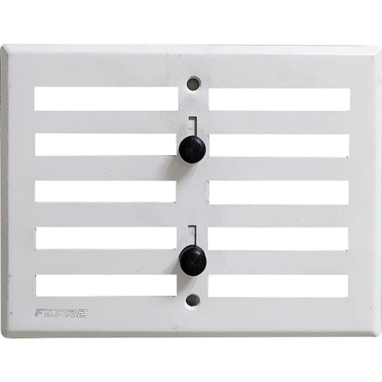 Grille réglable Blanc Fepre 17 x 25 cm pour ventilation domestique