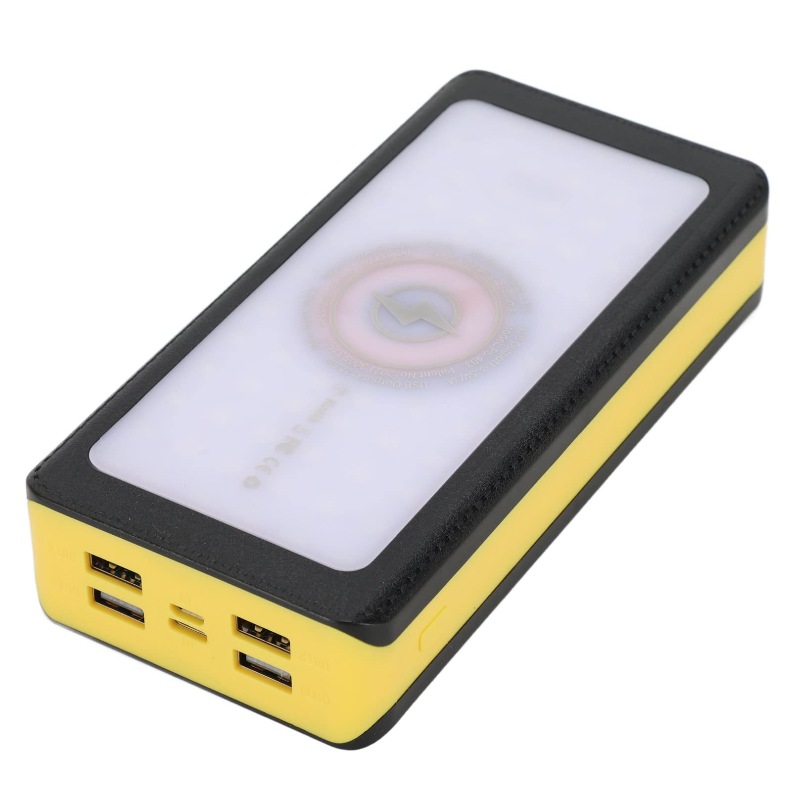 Garosa Power Bank Solare, Caricabatterie Solare da 30000 MAh con 4 Uscite
