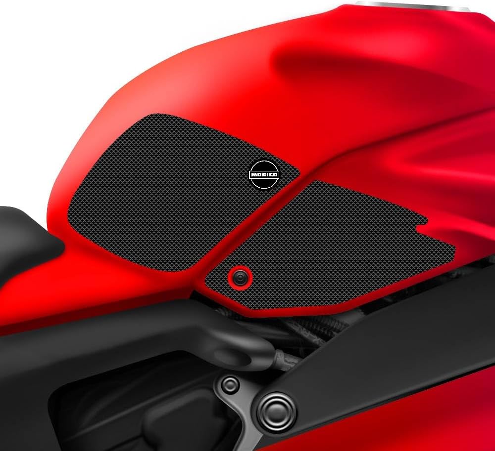 Motorcycle Accessories Tank Grips/Anti-slip Pads/Traction Non-Slip Mats Fuel Tank Protection for Ducati Panigale V4 (All Models) 2022+ | Streetfighter V4 2023-2024