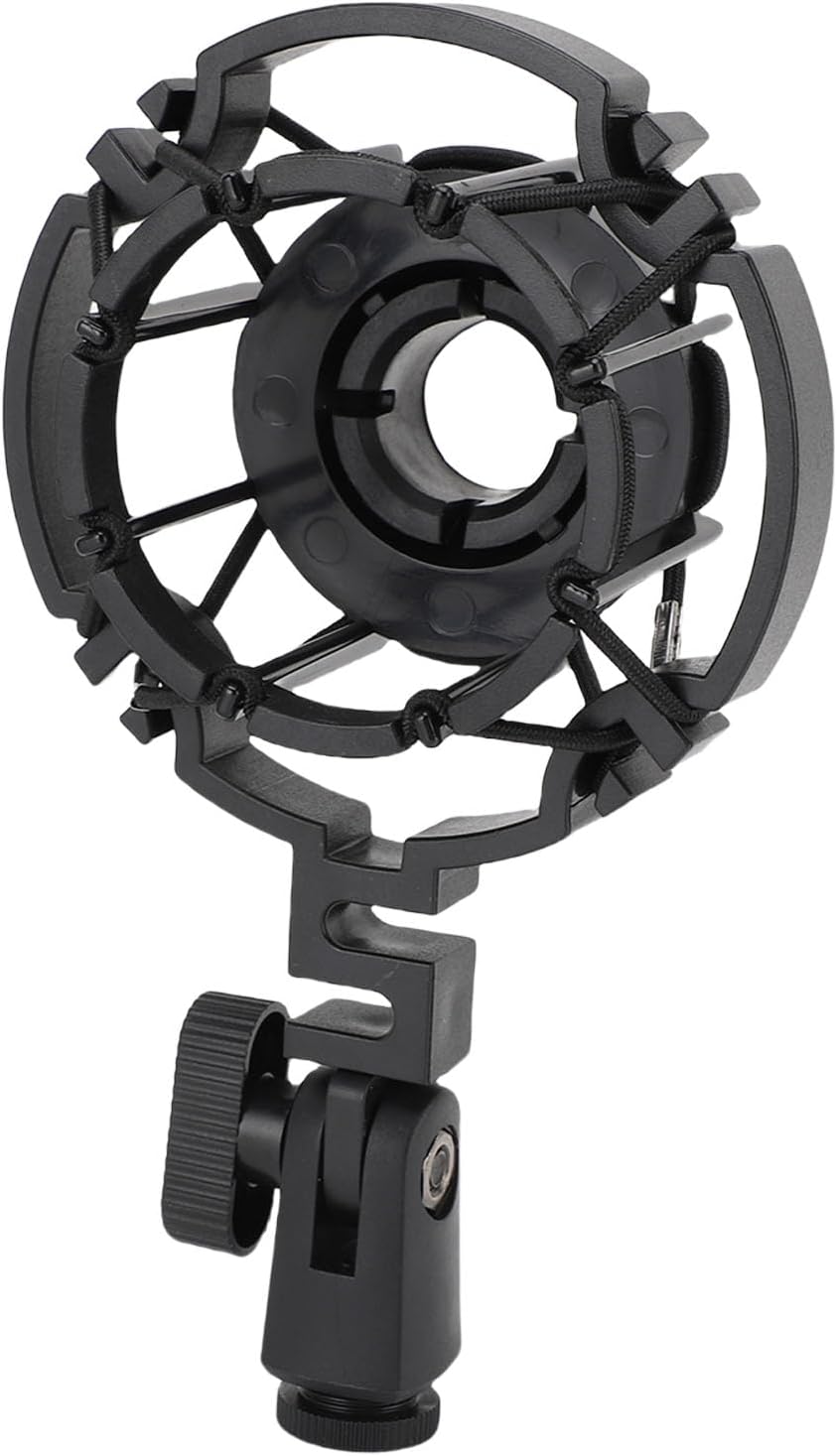 Microphone Shock Mount for C2000 C3000 C4000 C214 C314 C414, AntiVibration Suspension Shock Mount Mic Holder Clip