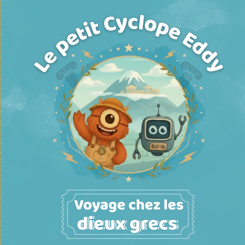 Le petit Cyclope Eddy voyage chez les dieux grecs: Une première découverte de la mythologie grecque (3–5 ans) (Le petit Cyclope Eddy : les voyages de la découverte)