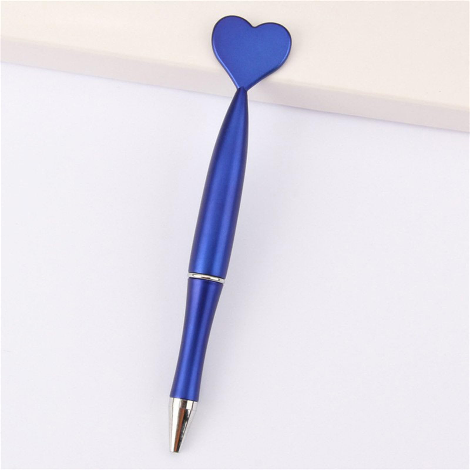 6X Valentines Day Heart Shaped Ballpoint Pens Ballpoint Pen with Black for Office School Classroom Supplies 6 Pcs — view 6