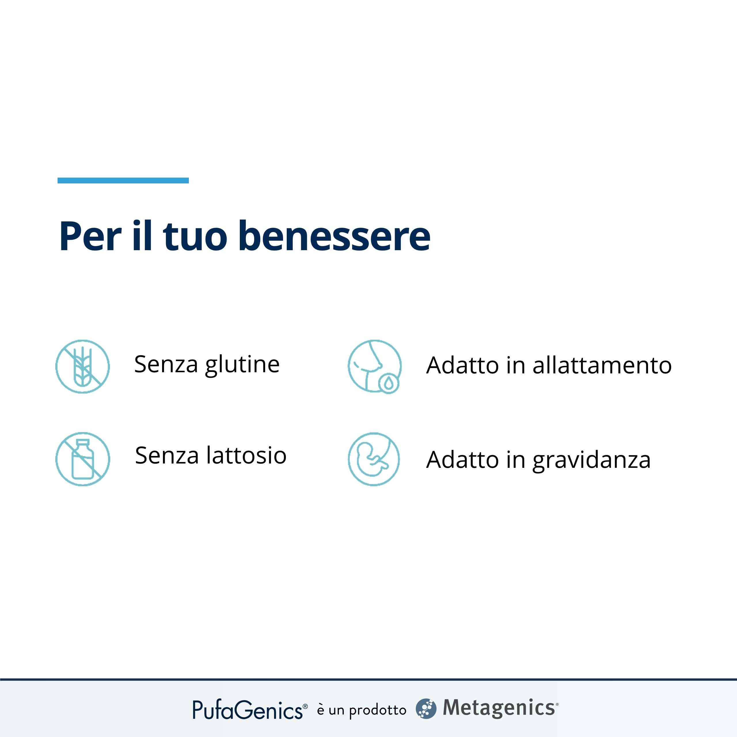Metagenics PufaGenics Liquid - Omega 3 Liquido - 210 ml | Olio di pesce purificato in forma liquida, privo di retrogusto, ideale per chi ha difficoltà a deglutire le capsule.