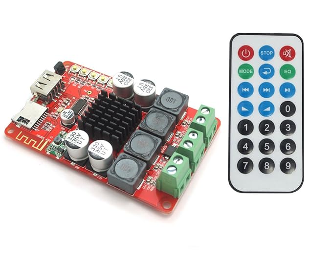 Amplificateur Bluetooth DC 8~26V 2X50W