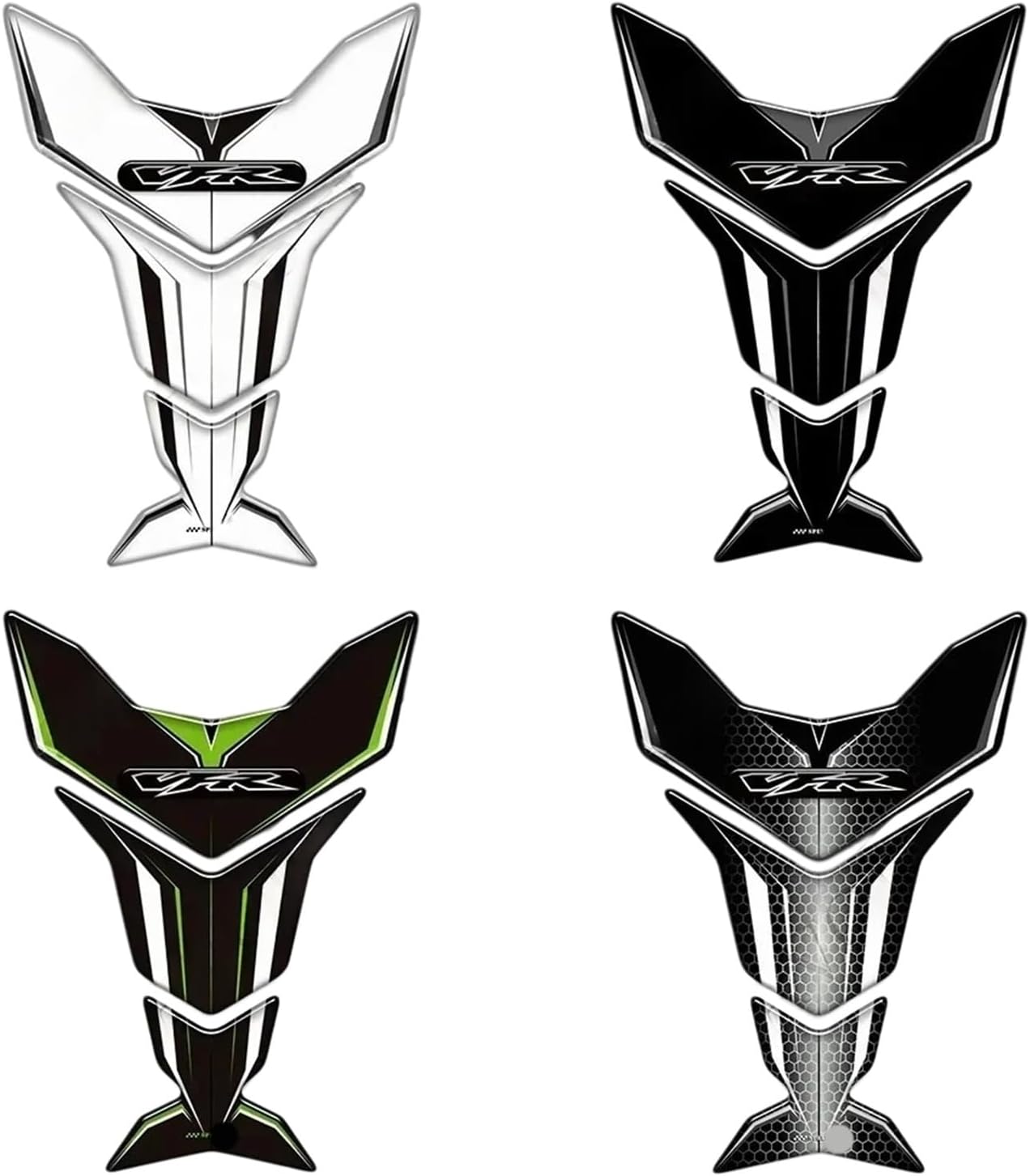 Motorcycle Tank Sticker Moto Protector Tank Pad Fuel Oil Kit Knee 3D Stickers Decals for H&ON&DA VFR 400 600 700 750 800 1200 X/F VFR800.