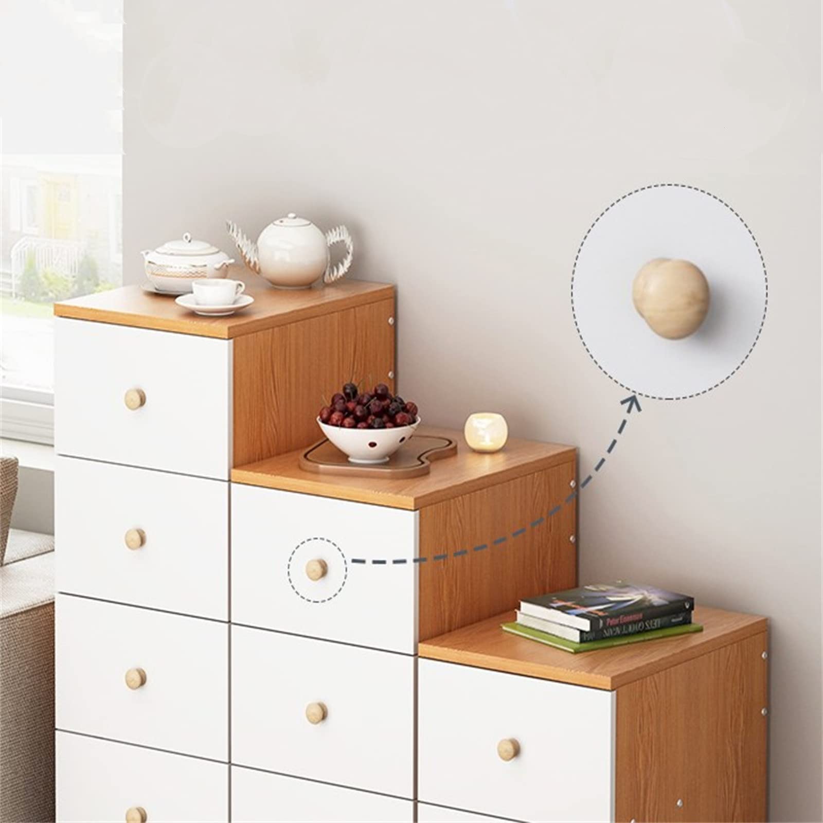 クラスティーナ 三段チェスト