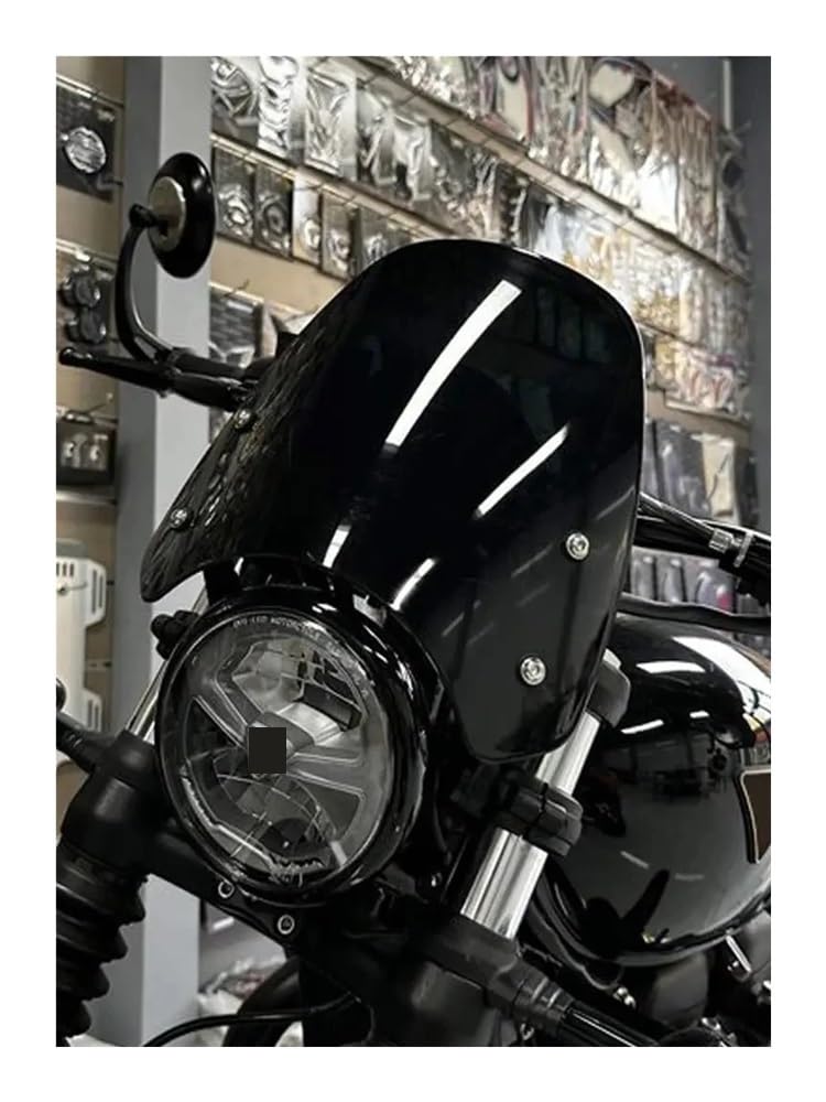 Moto Deflector Viento Parabrisas Parabrisas de Motocicleta para Bonneville para Bobber 2017-2025 deflectores Aire del Motor la Pantalla Escudo Viento