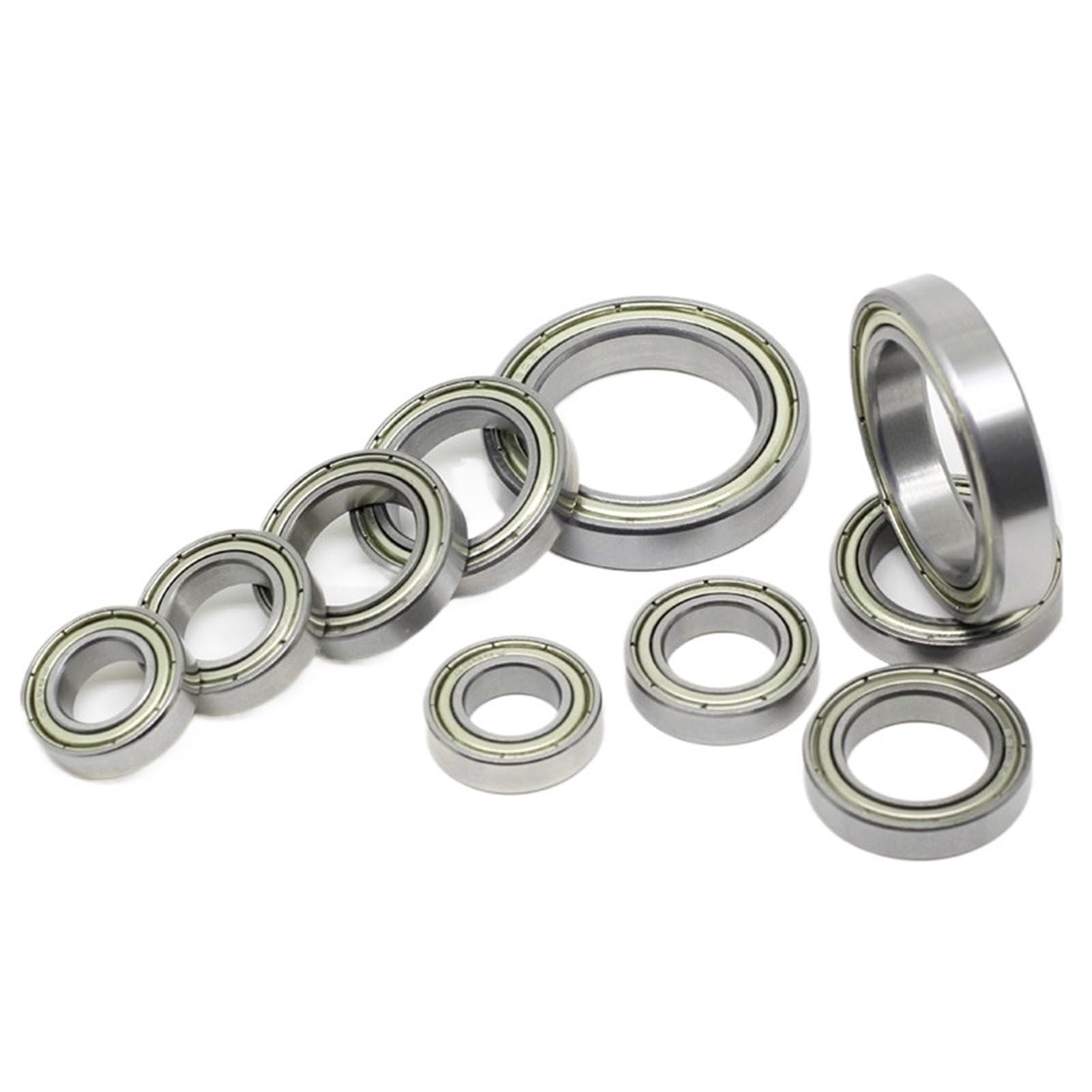 Cojinetes de bolas de ranura profunda 30 unids/lote ABEC-5 sello de Metal miniatura rodamiento rígido de bolas MR125ZZ MR125Z MR125-2Z MR125 ZZ L-1250ZZ 5x12x4mm(ABEC 5)