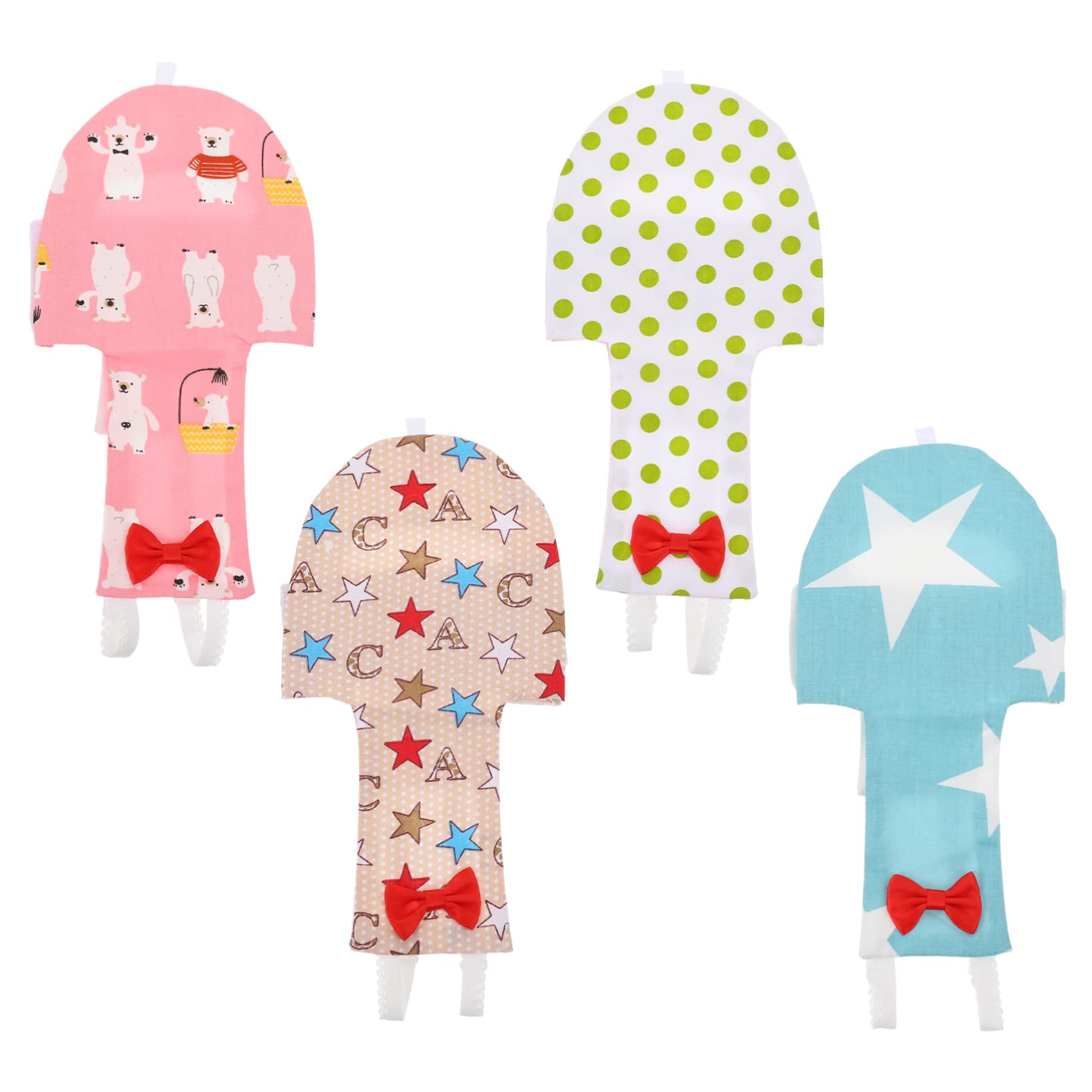 Angoily 4 Piezas Traje De Vuelo De Loro Pañal De Agapornis Disfraz De Paloma Traje De Vuelo De Pájaro Ropa De Loro Accesorio De Pájaros Creativos Piloto Suministros para Aves Algodón