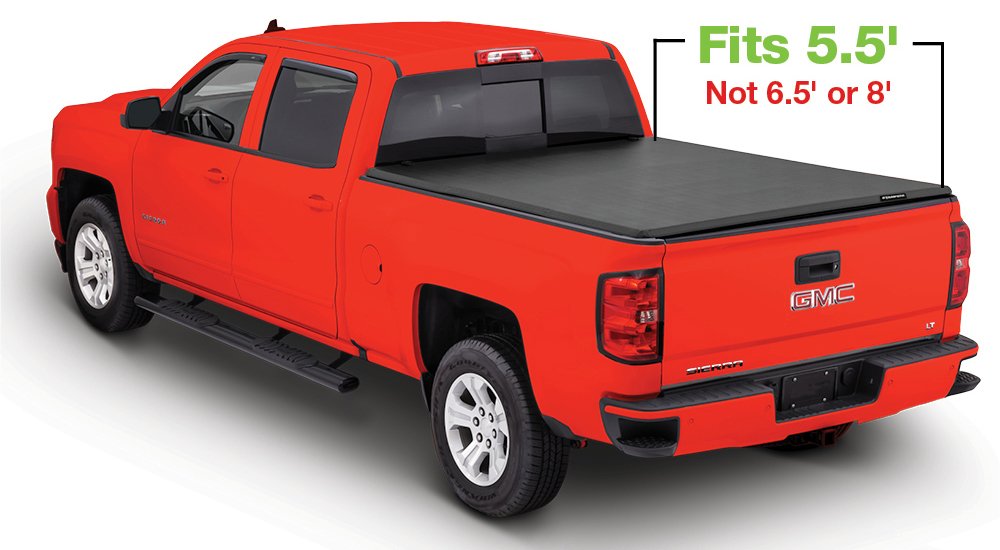 Stampede Sp 0192 Tri Fold Tonneau Cover For 2014 2018 Chevrolet Silverado Gmc Sierra 1500 2015 2018 Silverado Sierra 2500 3500 Fits 5 5 Bed Buy Online In Bahamas At Desertcart