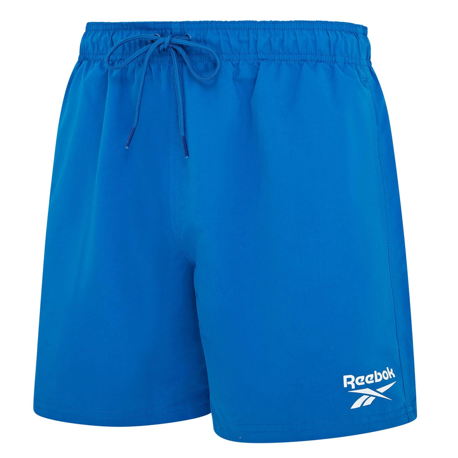 Reebok Yale Mens Swimming Shorts | Lightweight and Breathable Polyester Quick Dry Shorts | Mens Swim Trunks for Swimming and Other Outdoor Activities, Vector Blue, L