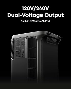 P*G様 Anker SolixC800Plus PortablePowerSt Anker SOLIX F3800 Plus + Generator Input Adapter - Anker