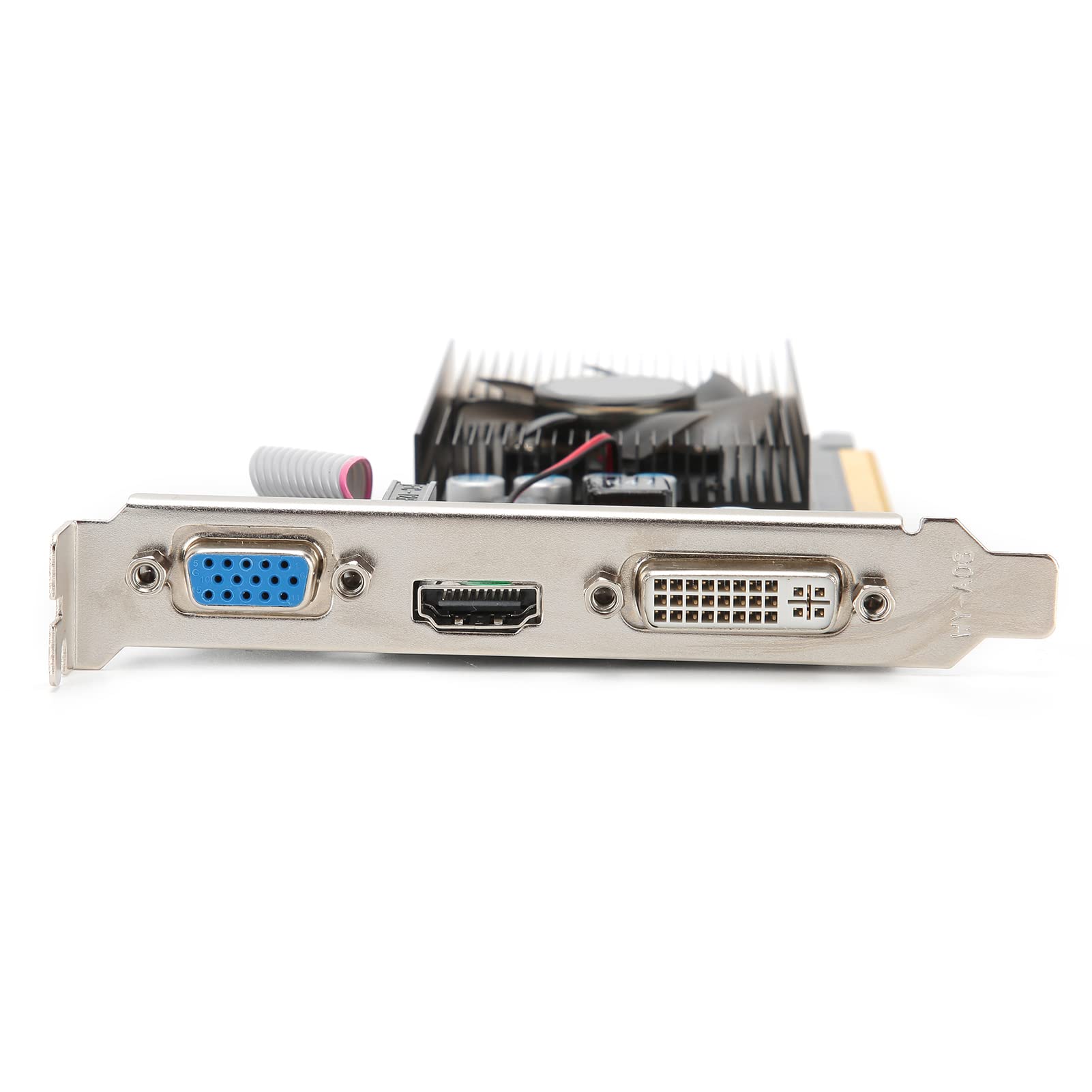 VBESTLIFE Scheda Grafica GT210 1G, DDR2, 64 Bit, PCI Express 2.0, 532 MHz, Scheda Video per PC Desktop Che Supporta API 3D DirectX 10