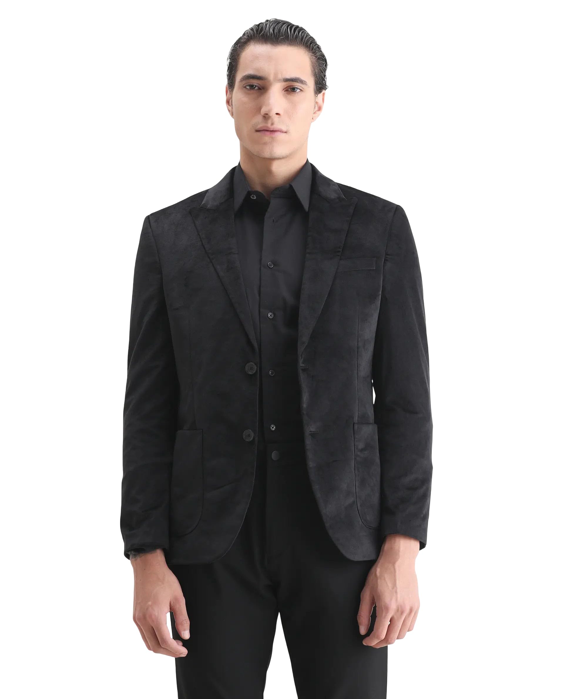 Tailored Plain Blazer-image-21