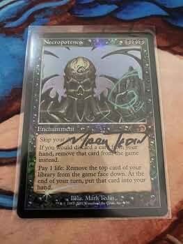 MTG ネクロポーテンス　EMA版日本語foil 1まい MTG ネクロポーテンス EMA版日本語foil 1まい MTG ネクロポー