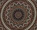 Popular Handicrafts Wall Hanging Tapestry For Bedroom Hippie Psychedelic Mandala Bohemian Hippy Intricate Floral Design Indian Tapestries Bedspread 84 x 90 Inches (215cm x 230cm) Green Red