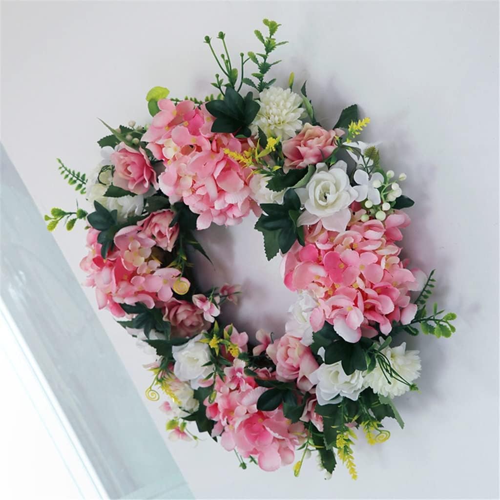 Hydrangea Gardenia Home Decoration Garland Holiday Wedding Door Decoration Wall Hanging