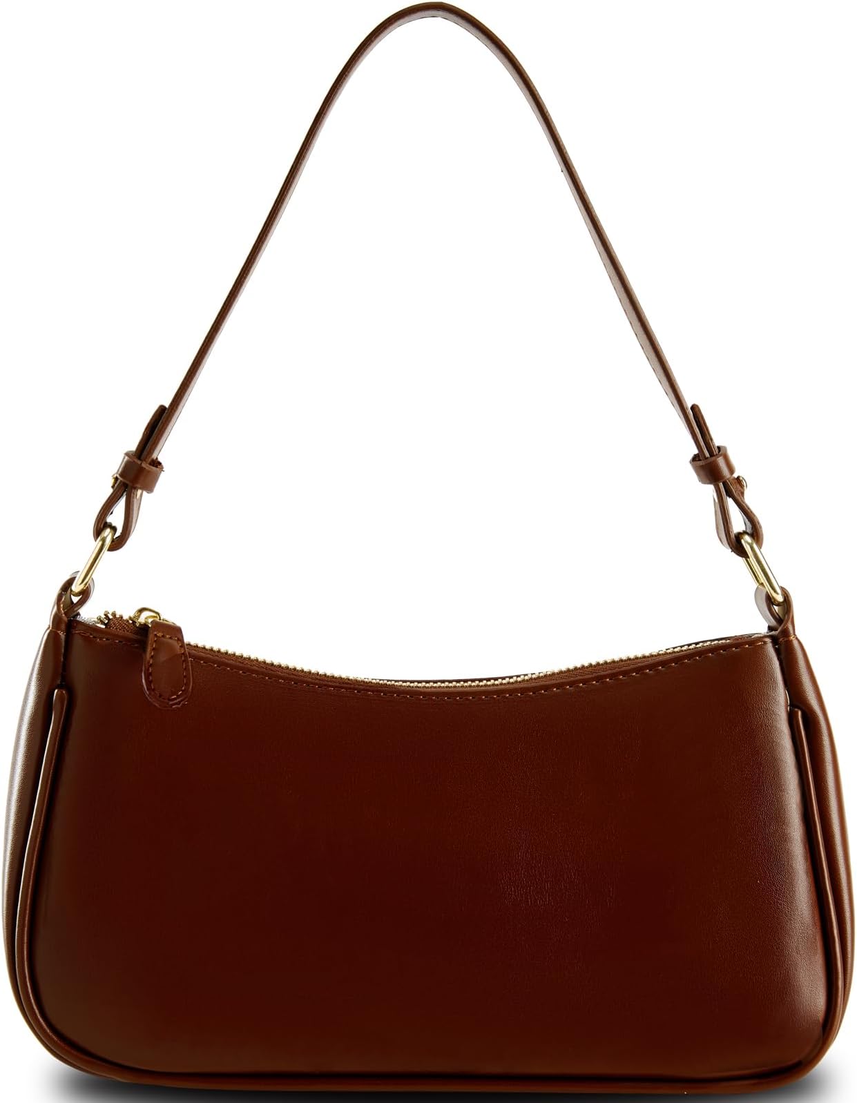 Shoulder Bags for Women Leather Hobo Sling Tote Handbag Retro Clutch Purse with 2 Removable Straps and Zipper Closure