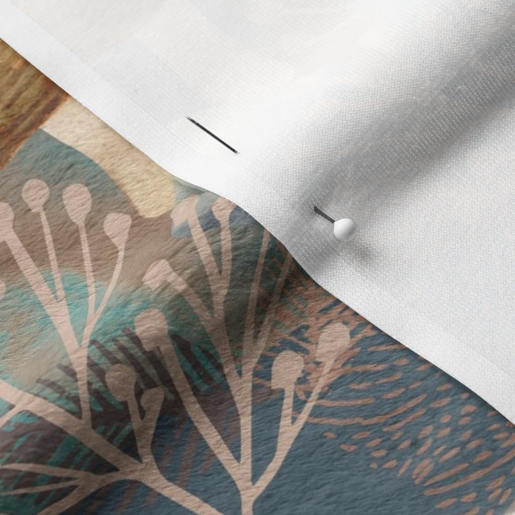 Spoonflower Fabric - Nature Forest Woodland Mushrooms Mushroom Toadstools Magical Dreamy Printed on Minky Fabric by The Yard - Sewing Baby Blankets Quilt Backing Plush