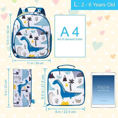 Miniatura 4 de Mochila infantil para niños y niñas, mochila para preescolar, jardín de infantes